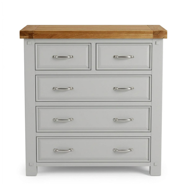 Westminster 2 Over 3 Chest Grey/Oak